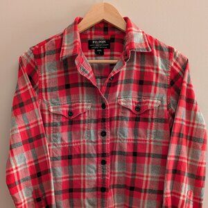 Filson Women's Plaid Red Scout Shirt